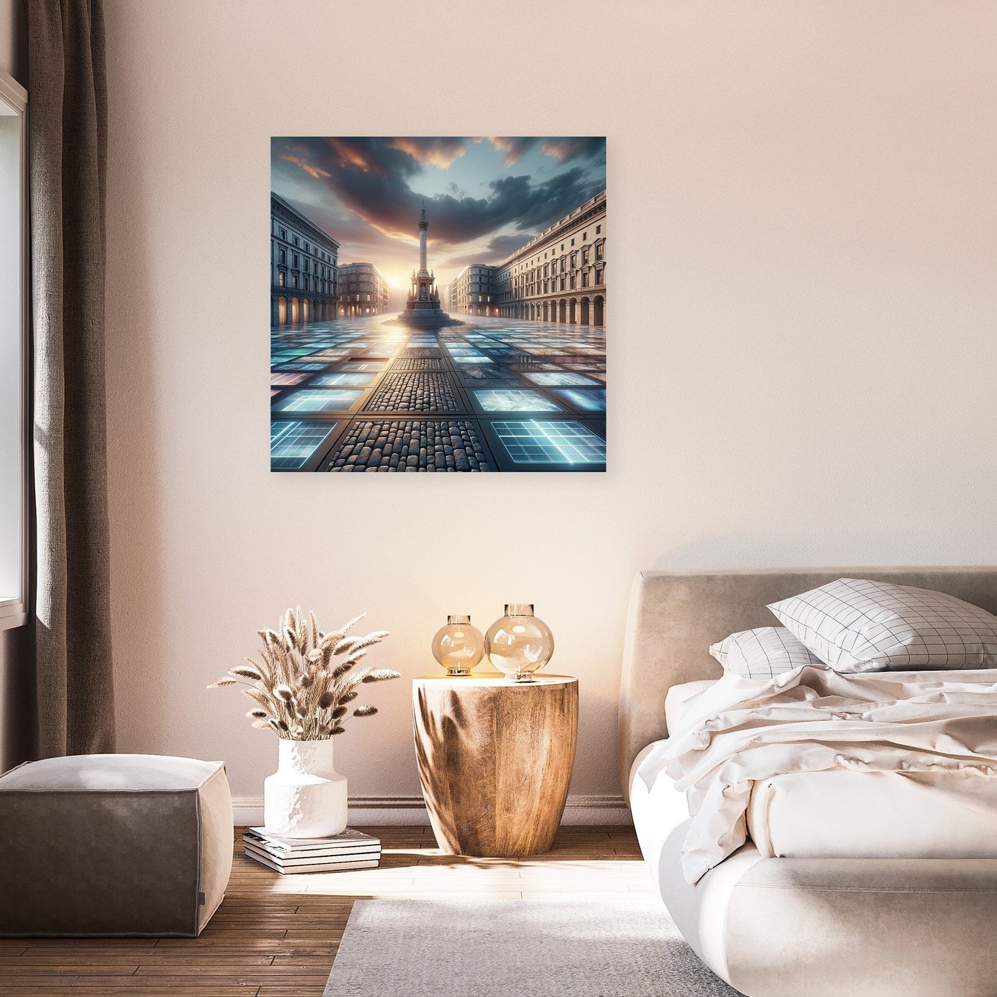 Plaza of Ages Canvas
