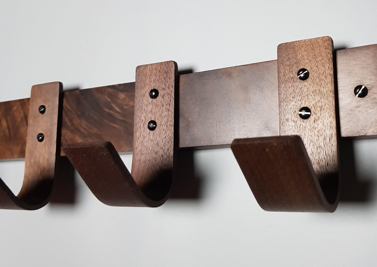 Designer Coat Rack - Walnut