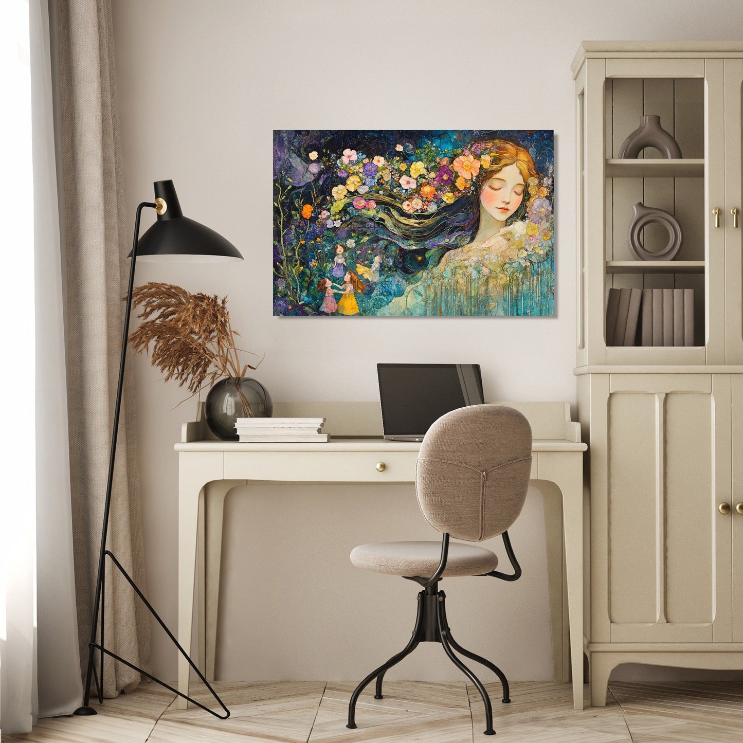 Mother of Blossoms Canvas