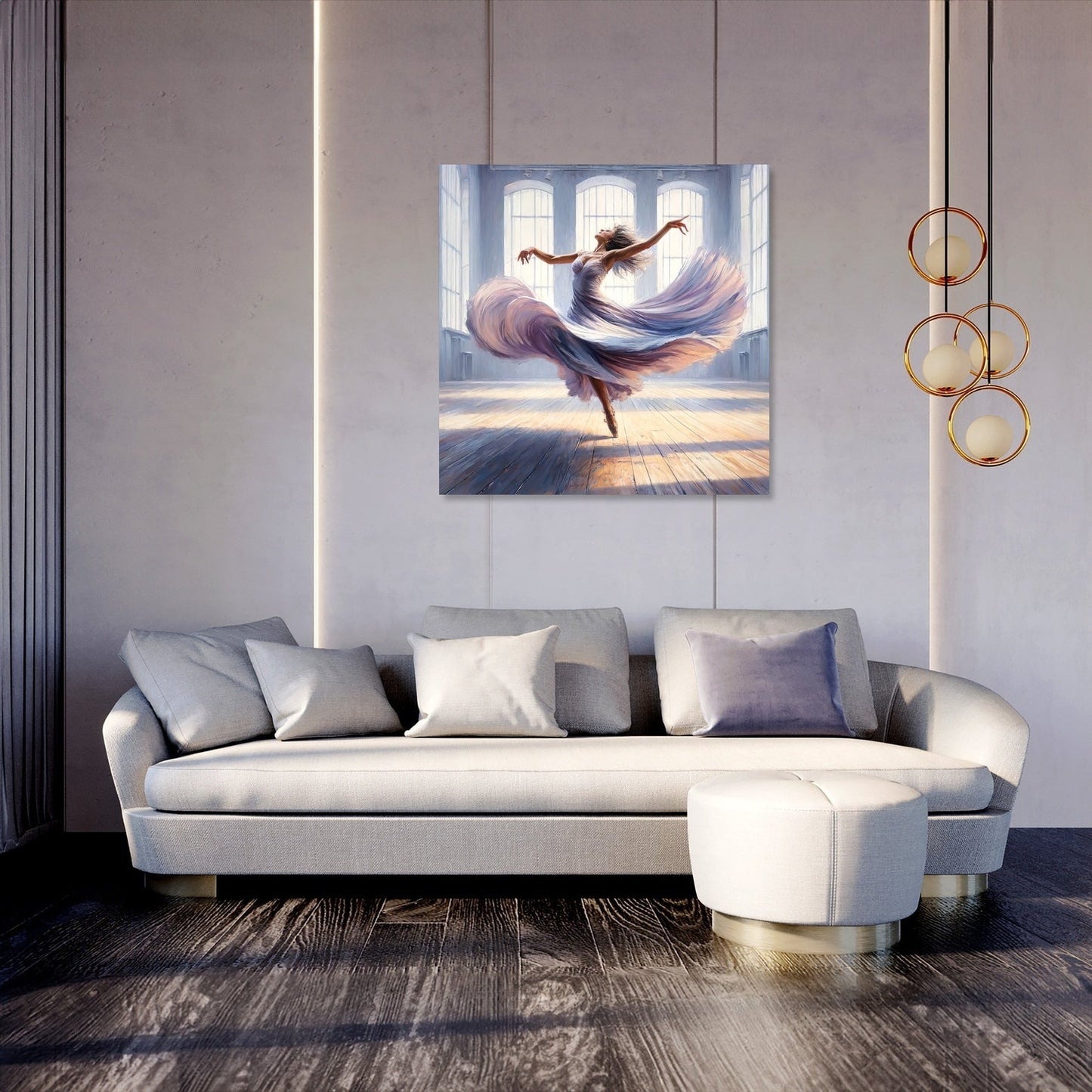 Joyous Spin Canvas
