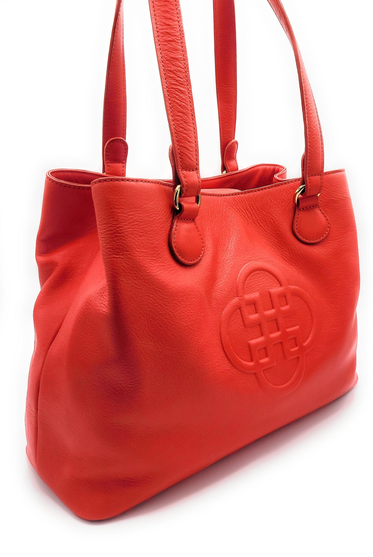 SADDLER ROSIE Real Leather Designer Twin Strap 3 Section Shoulder Bag