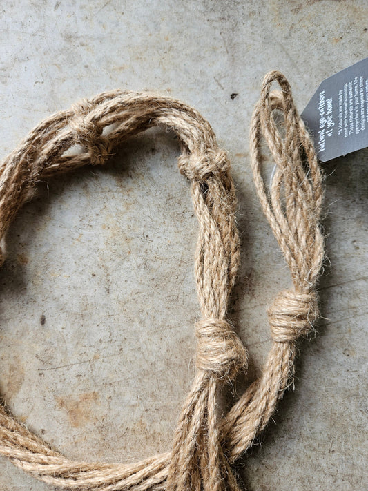 Jute Macrame plant hanger