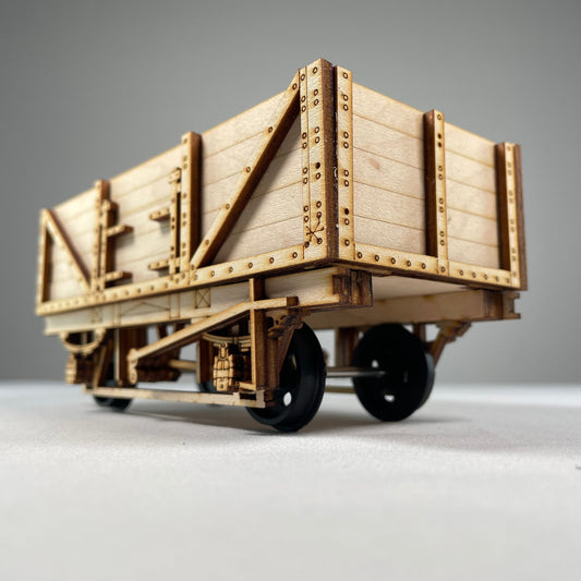 Railway Train Wagon - Pre-Built Model by Curious Rabbit ®