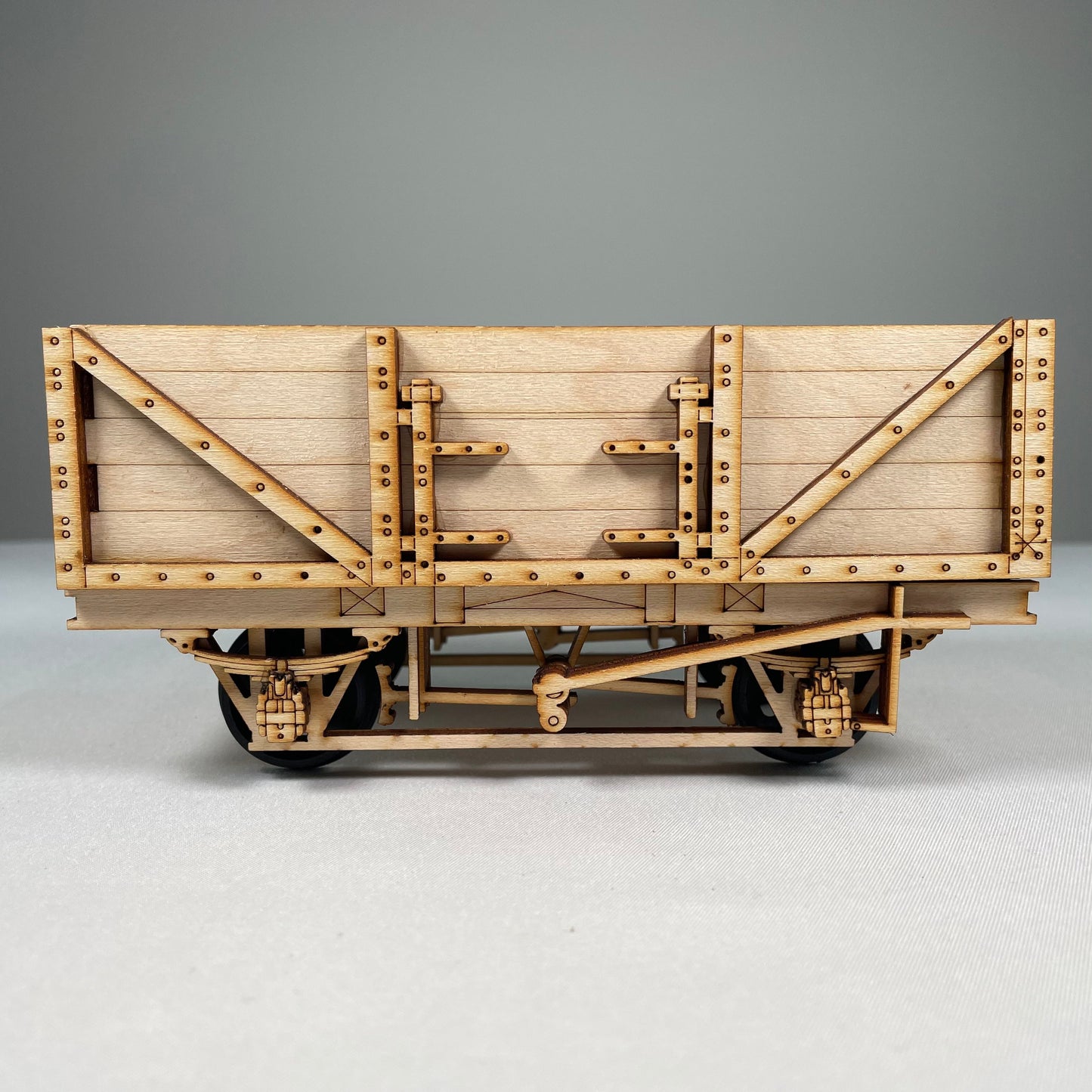 Railway Train Wagon - Flatpack Model Kit by Curious Rabbit ®
