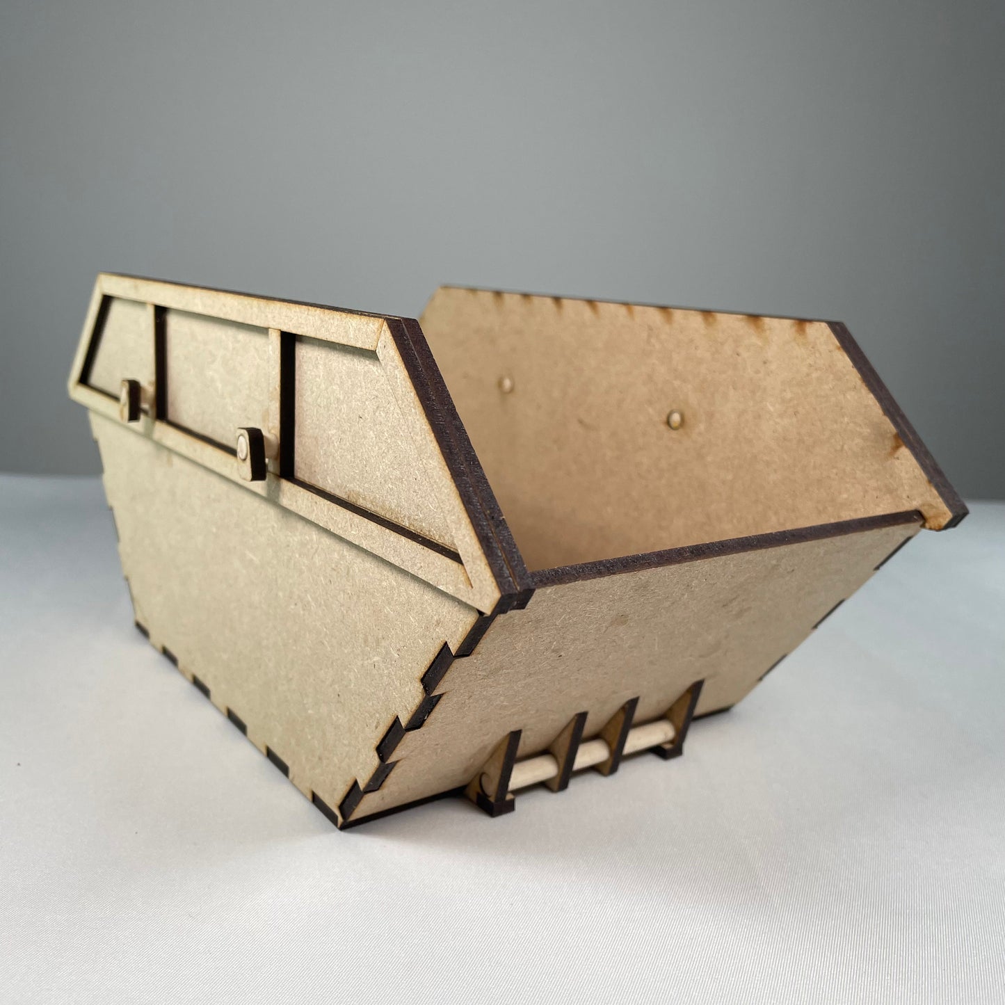 Skip Waste Container - Pre-Built Model by Curious Rabbit ®