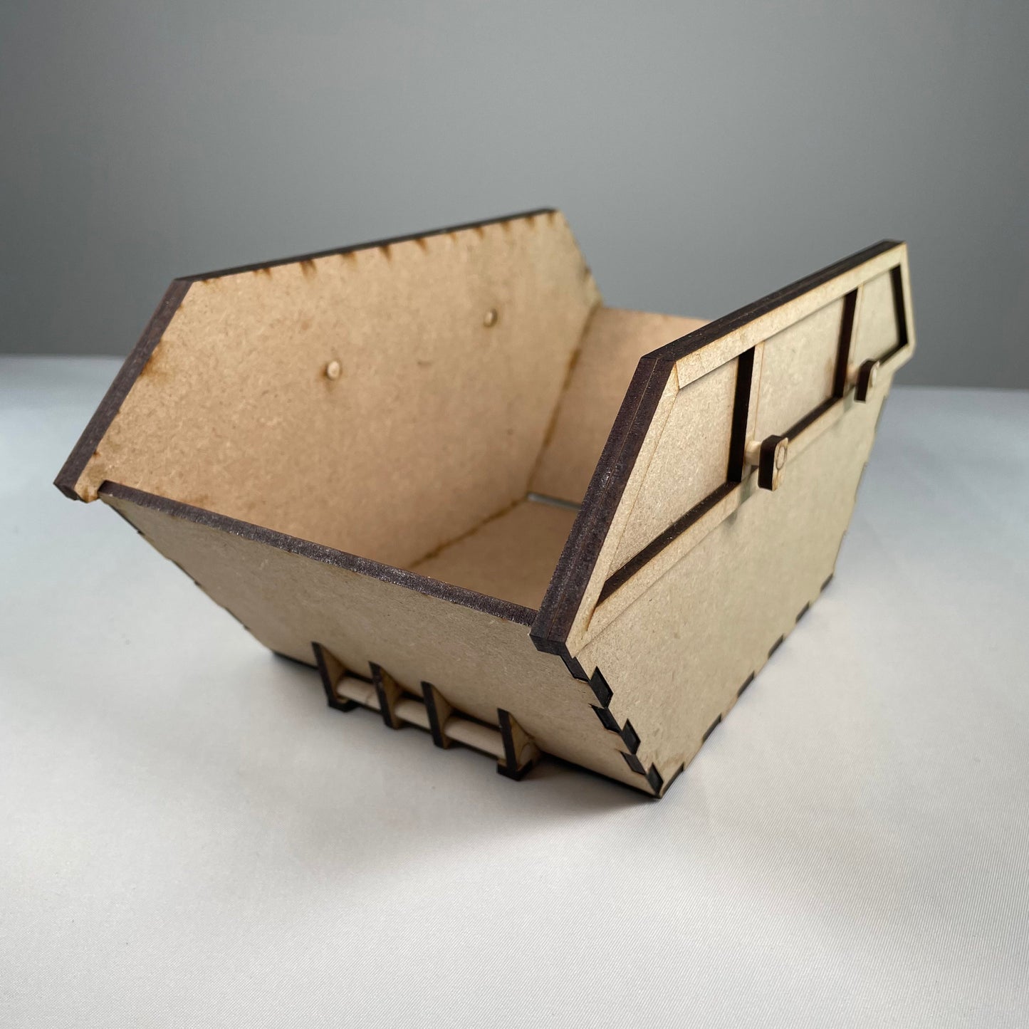 Skip Waste Container - Flatpack Model Kit by Curious Rabbit ®