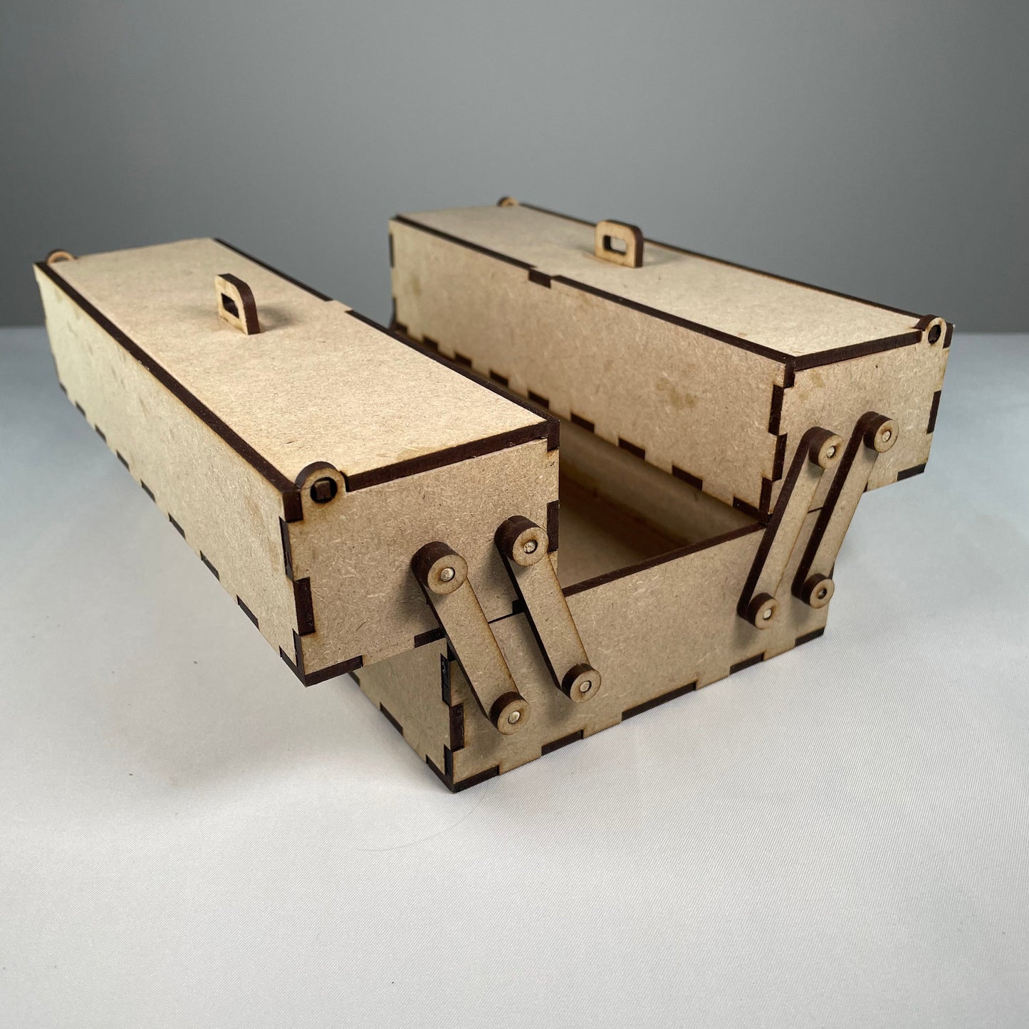 Small Two Tier Toolbox - Pre-Built Model by Curious Rabbit ®