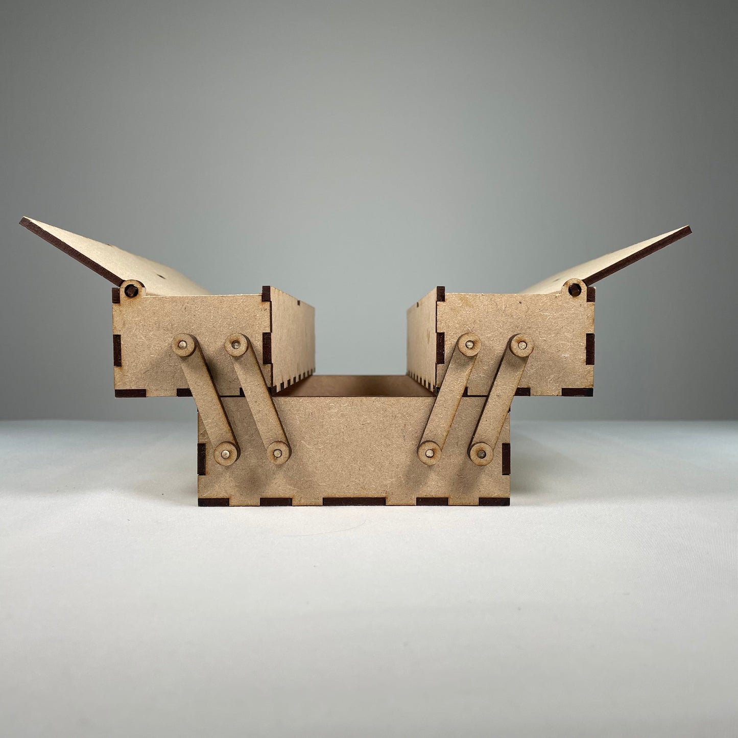 Small Two Tier Toolbox - Flatpack Model Kit by Curious Rabbit ®