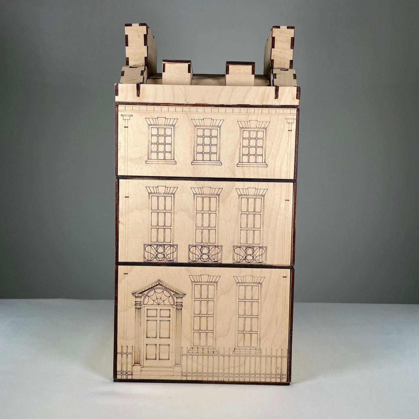 Georgian House - Pre-Built Model by Curious Rabbit ®