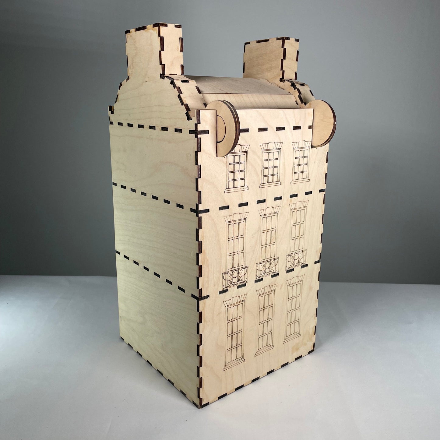 Georgian House - Flatpack Model Kit by Curious Rabbit ®