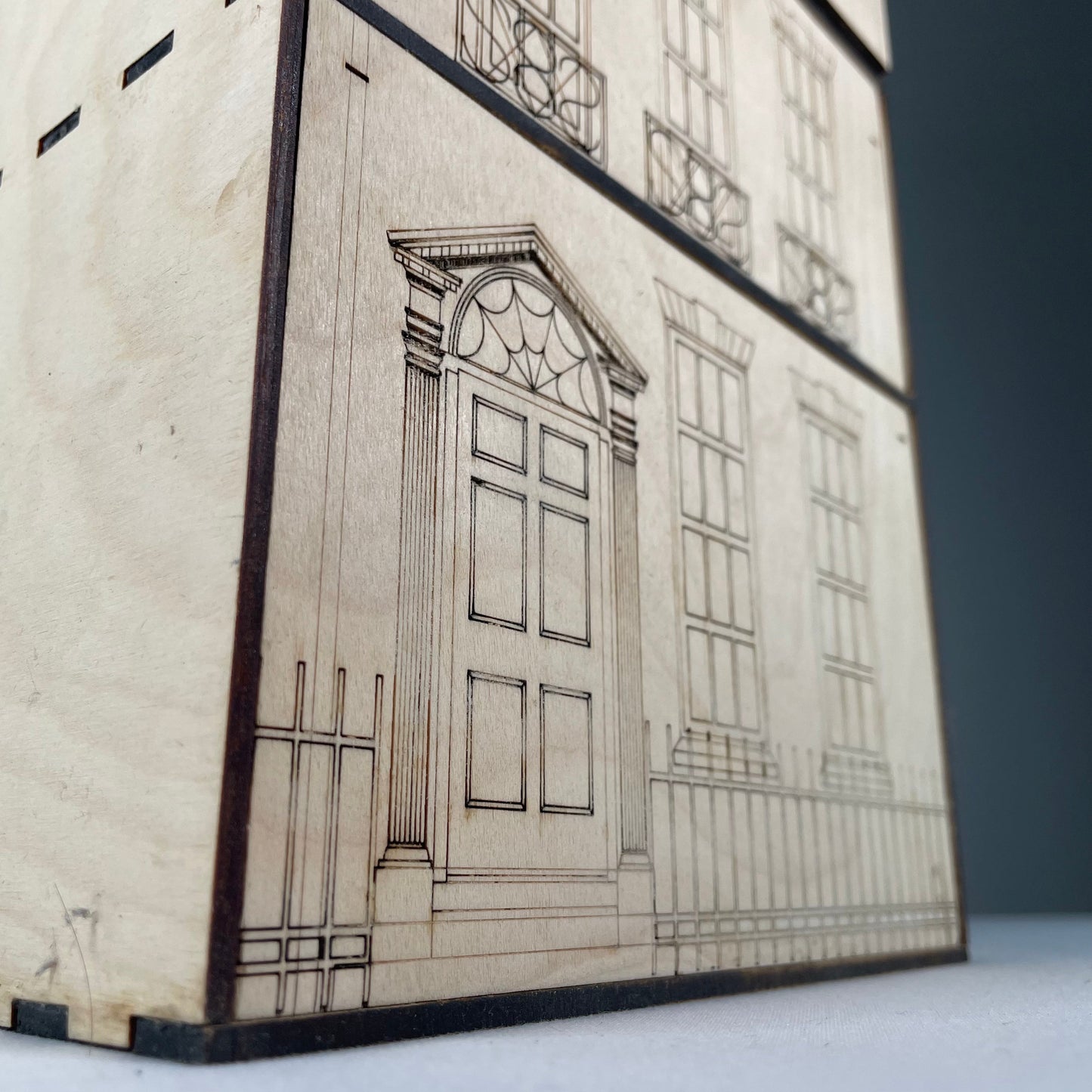 Georgian House - Pre-Built Model by Curious Rabbit ®