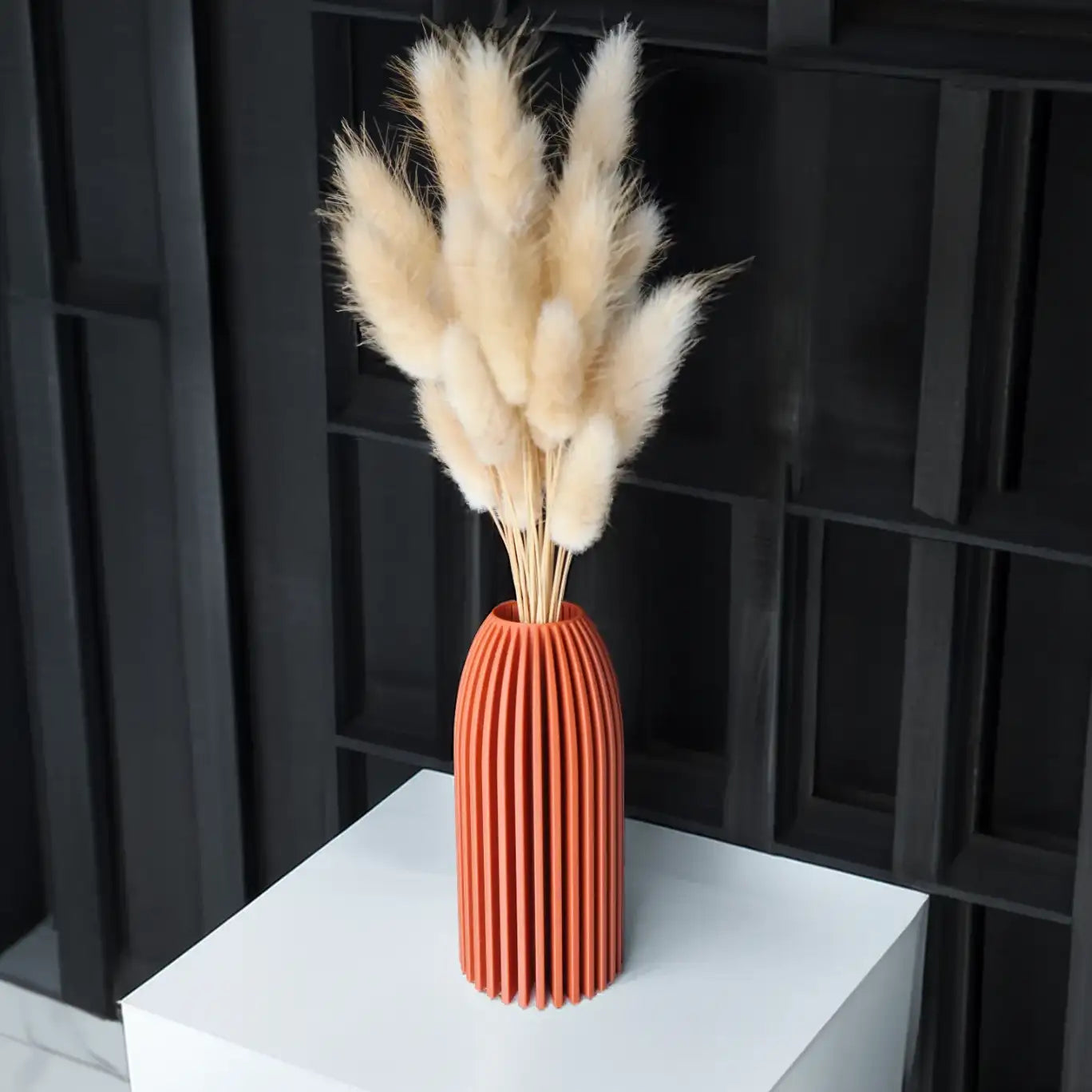 The Rocket Vase – Futuristic 3D Printed Decor for Dried Flowers