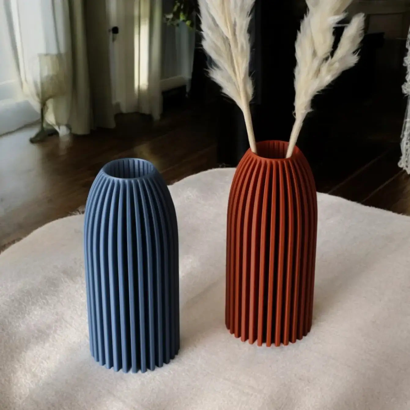 The Rocket Vase – Futuristic 3D Printed Decor for Dried Flowers