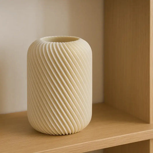 Rossella Vase Revenge – Sculptural Spiral 3D Printed Decor