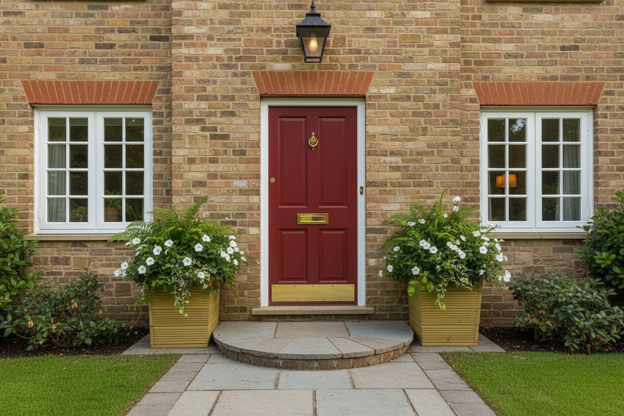 40cm Square Wooden Decking garden Planter