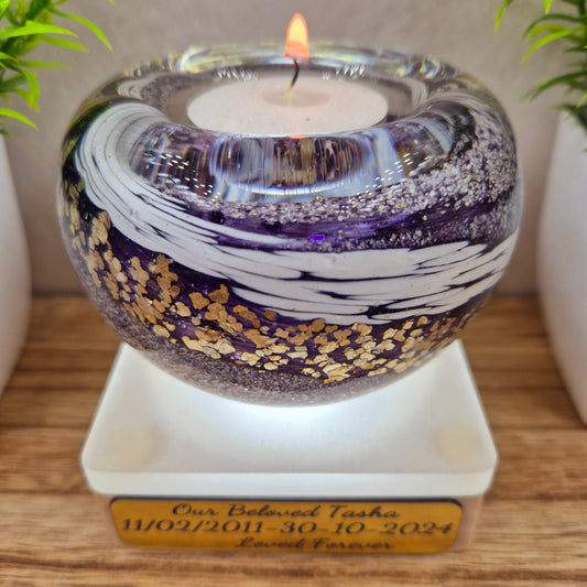 Ashes In Glass Tealight