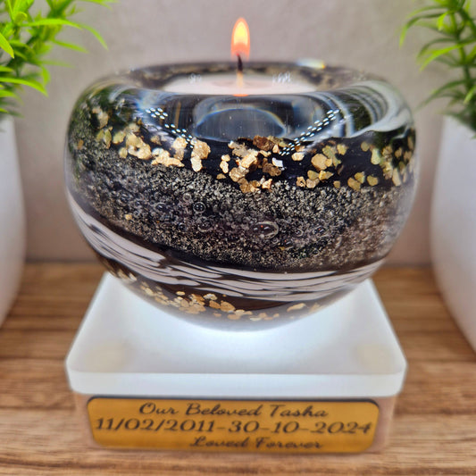 Ashes In Glass Tealight