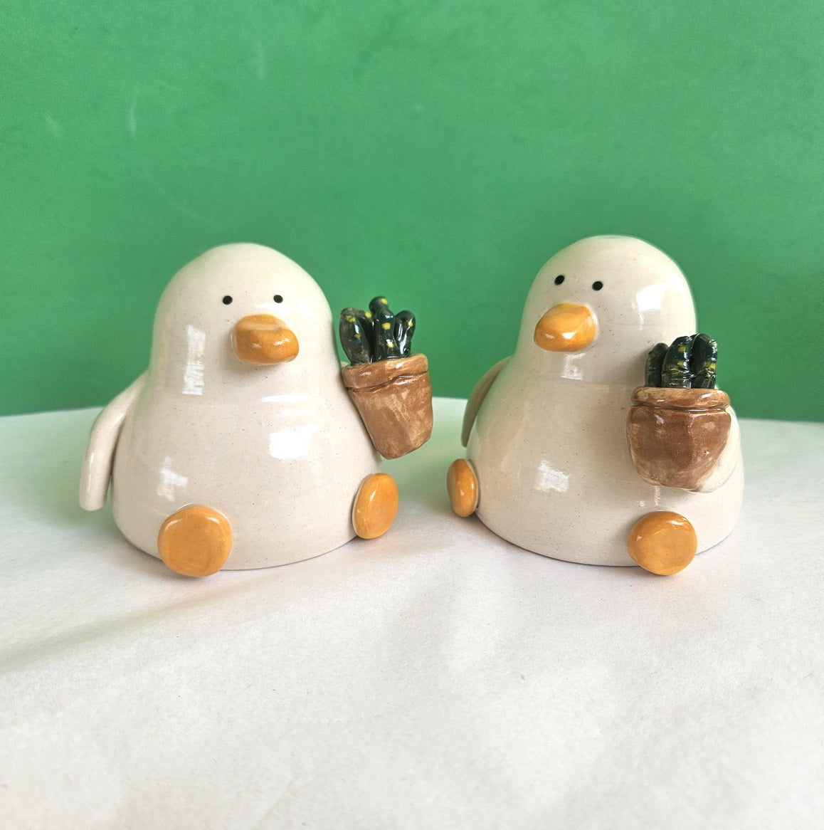 Grant with the Plant - Duck with Succulent