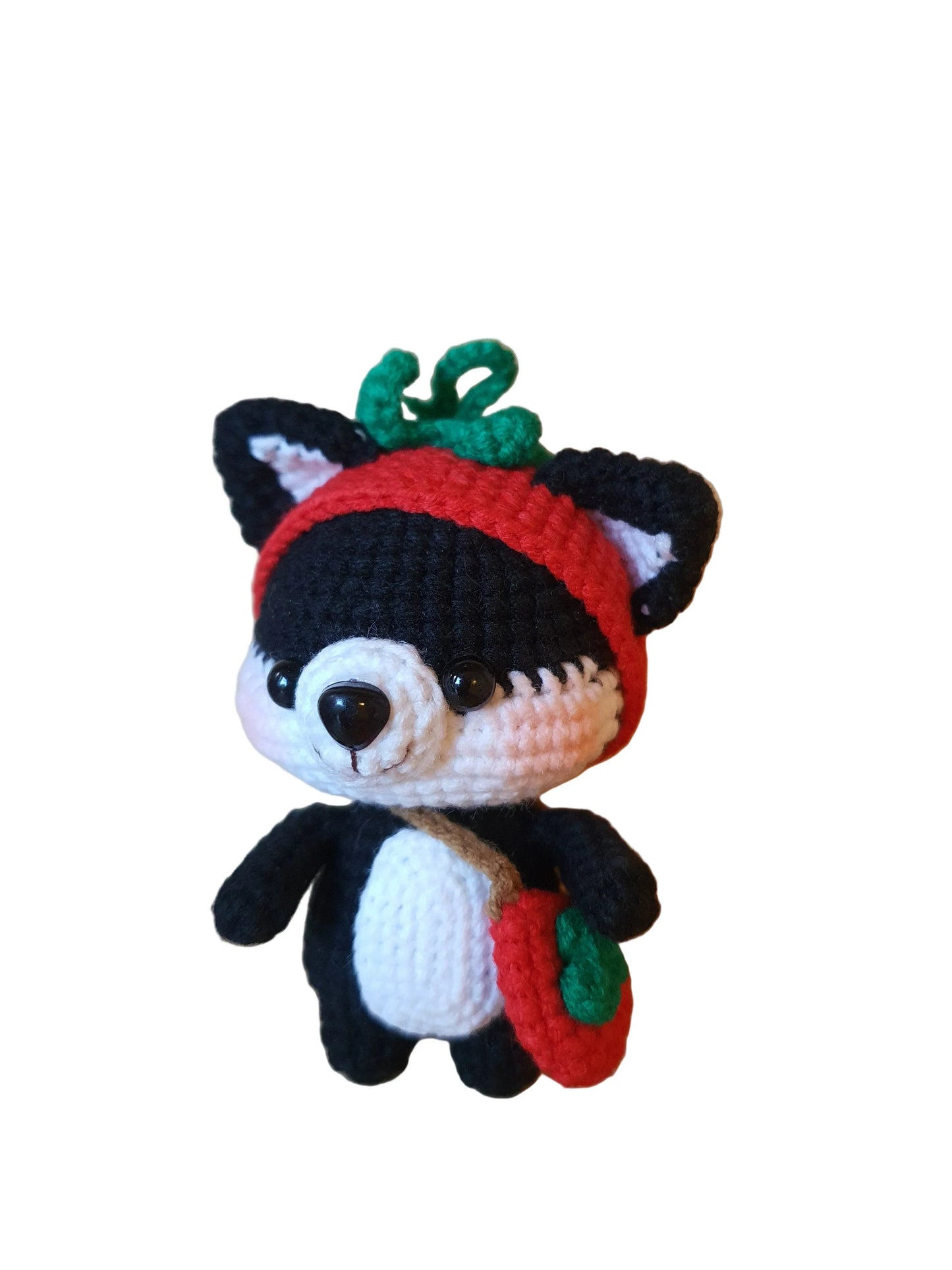 Dress-Up Shiba – Handmade Crochet Shiba Keychain & Cute Gift