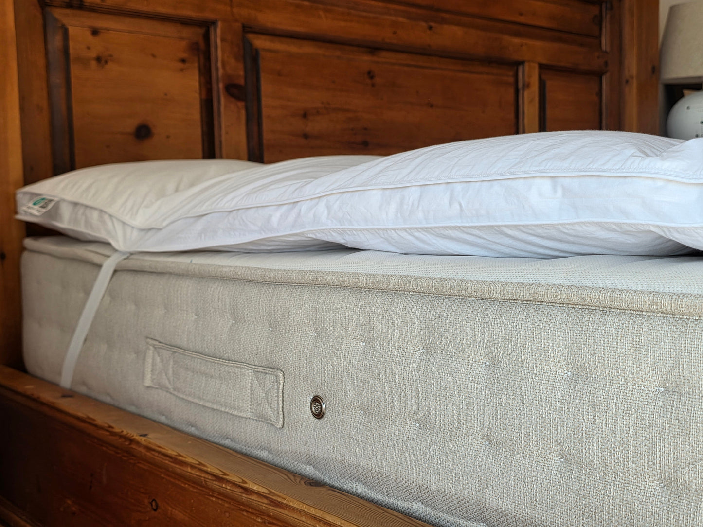 Luxury Mattress Topper - UK Made Duck Feather & Down - Oeko-Tex Certified