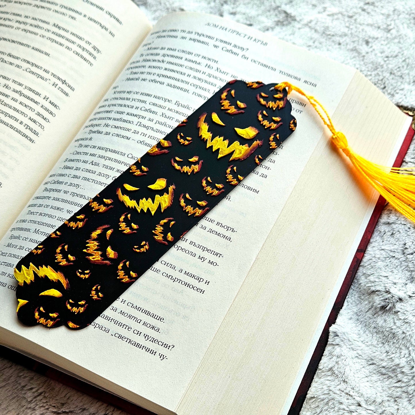 3D Printed “Night of a Thousand Jacks” Glow Bookmark