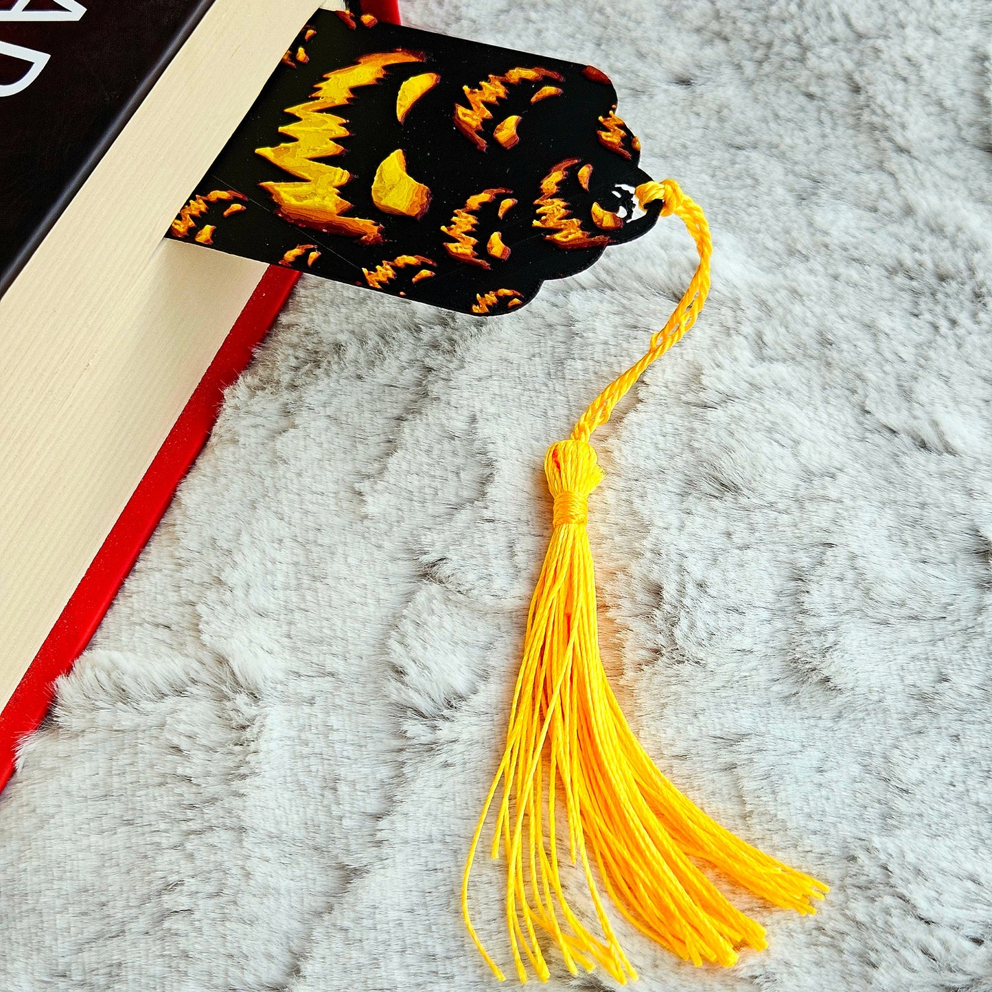 3D Printed “Night of a Thousand Jacks” Glow Bookmark