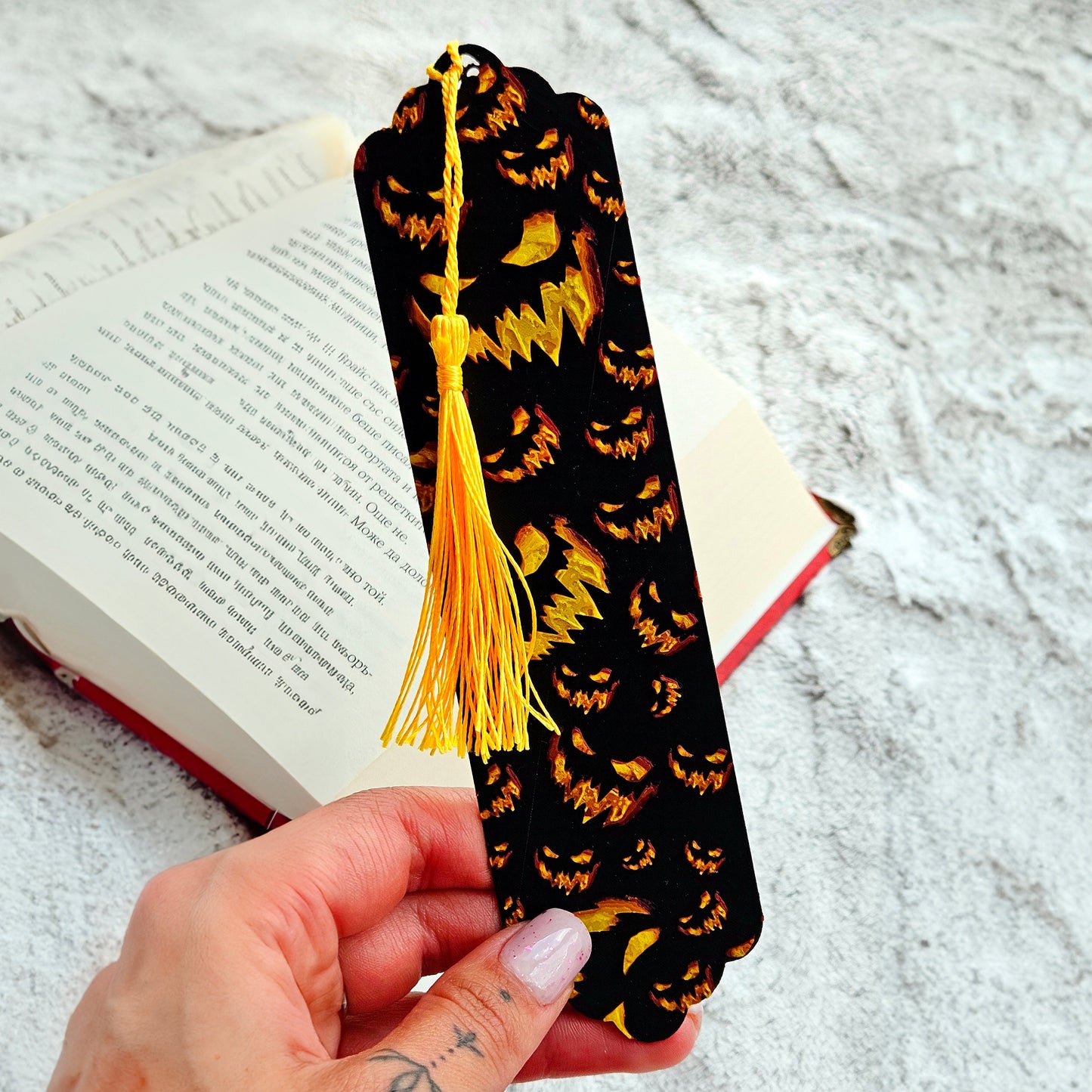 3D Printed “Night of a Thousand Jacks” Glow Bookmark