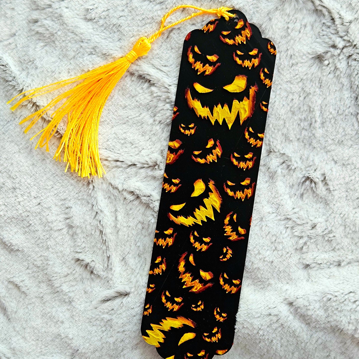 3D Printed “Night of a Thousand Jacks” Glow Bookmark