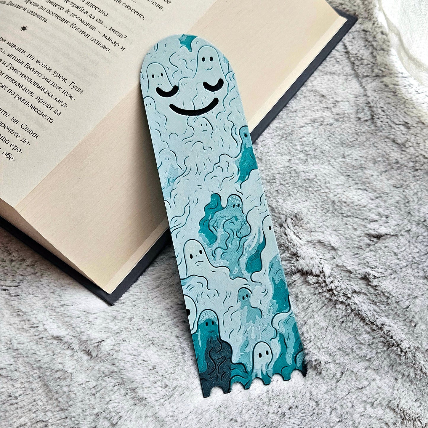 3D Printed “Ghostly Ghost” Glow Bookmark