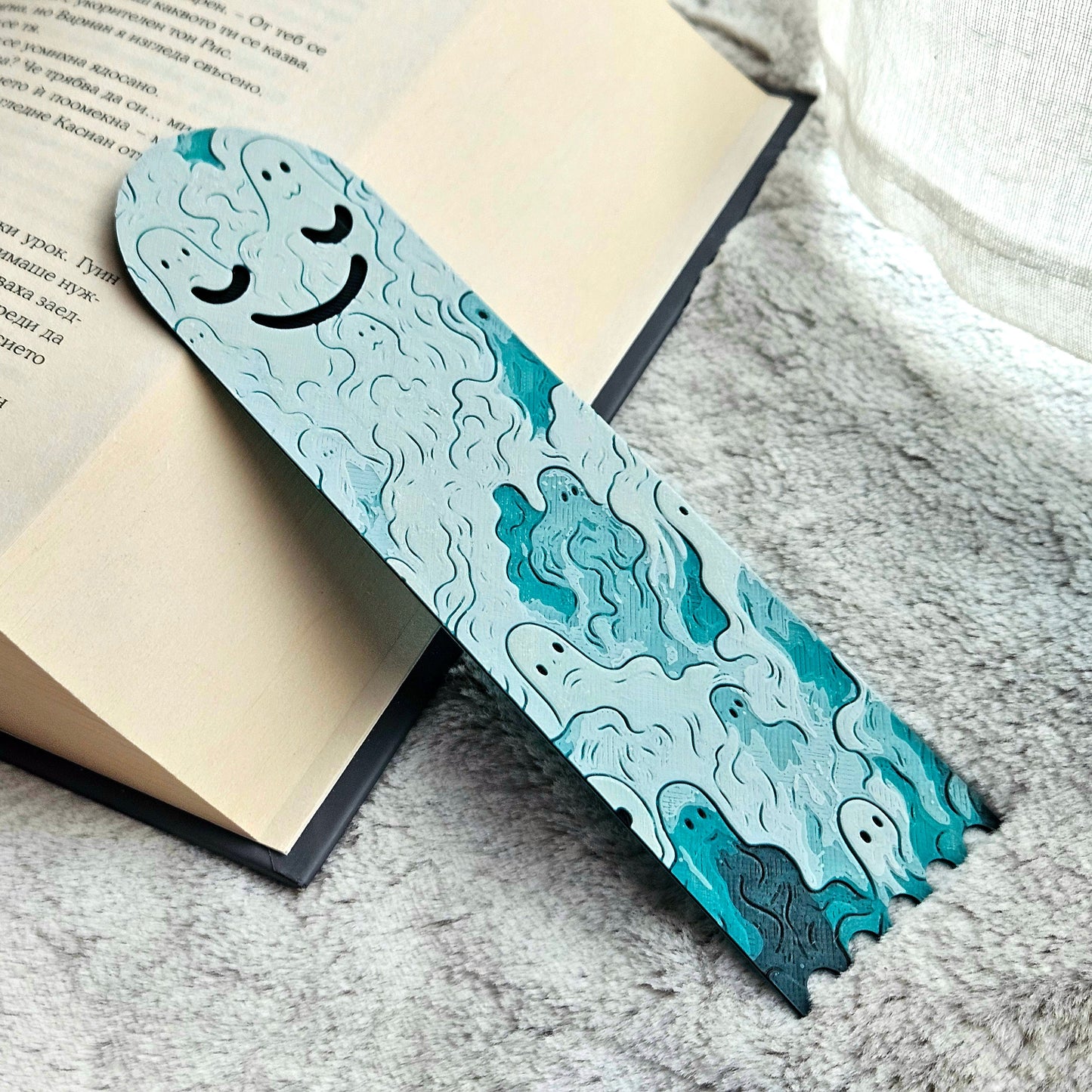 3D Printed “Ghostly Ghost” Glow Bookmark