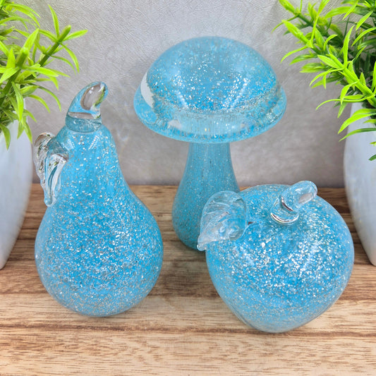 Small Memorial Apple, Pear & Mushroom (individual or set)