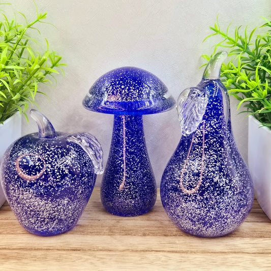 Small Memorial Apple, Pear & Mushroom (individual or set)