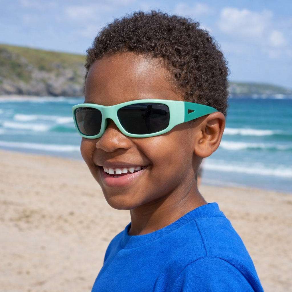 Forest Green Kids Sunglasses | Signature Lens | Classic Fit | 6-12 Years