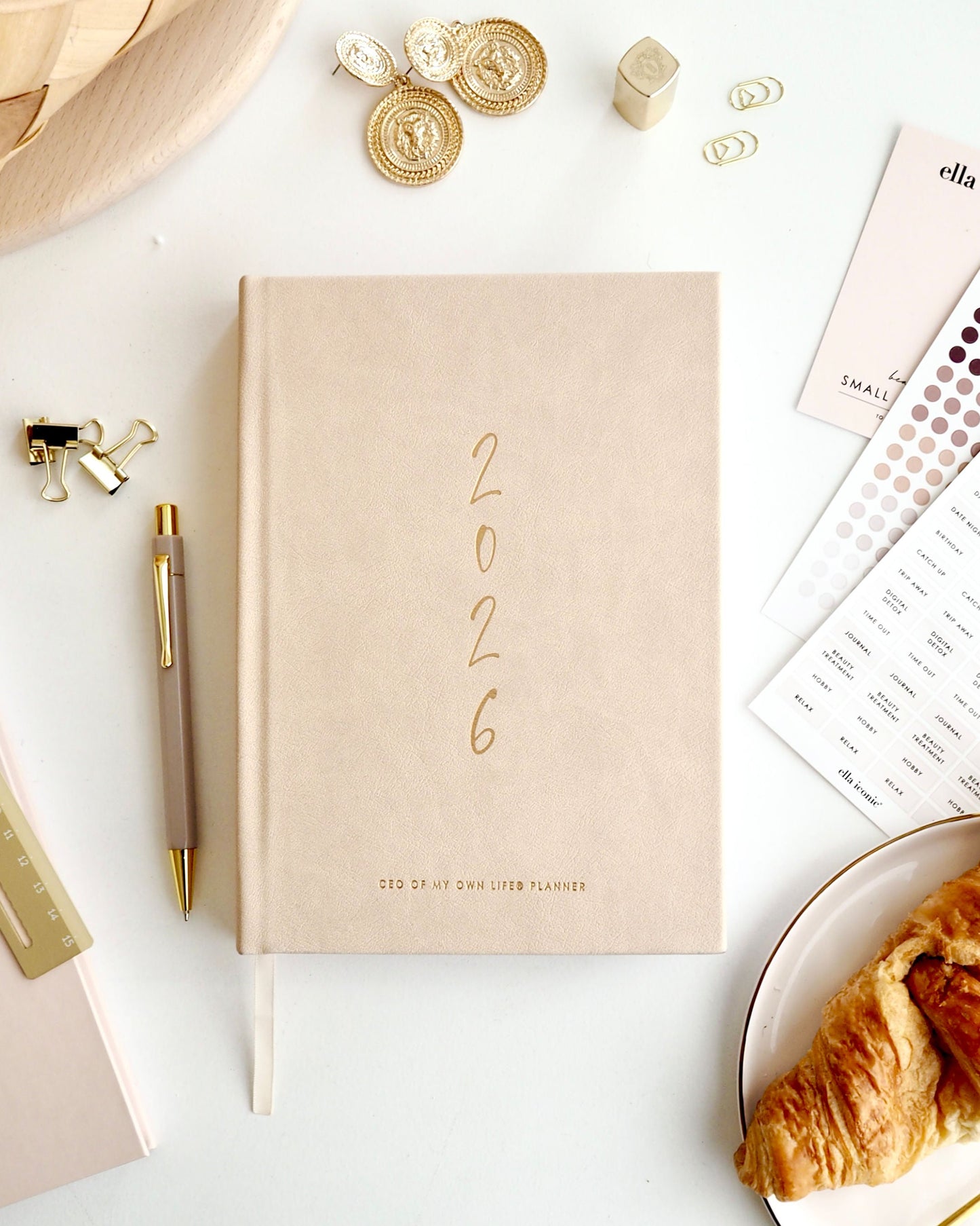 2026 Daily Life Planner • CEO of My Own Life® • Sand Dunes