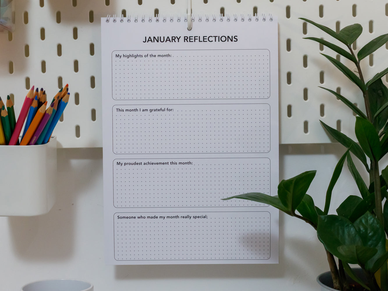 2026 Colourful Wall Calendar