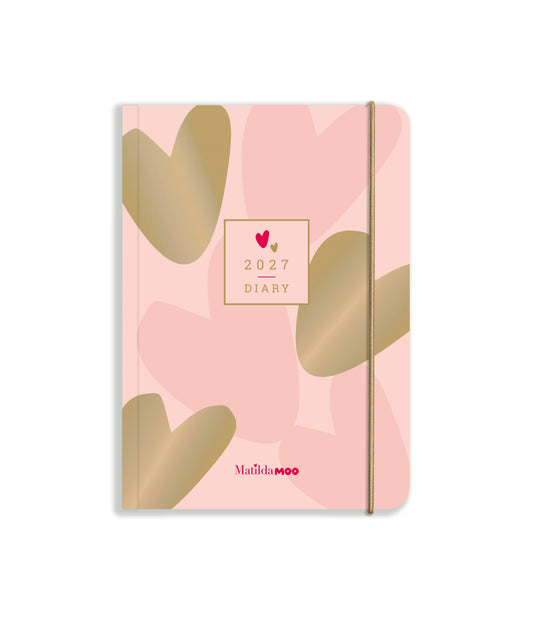 Matilda Moo | 2027 Diary - A6 Daily Planner | Day-to-Page