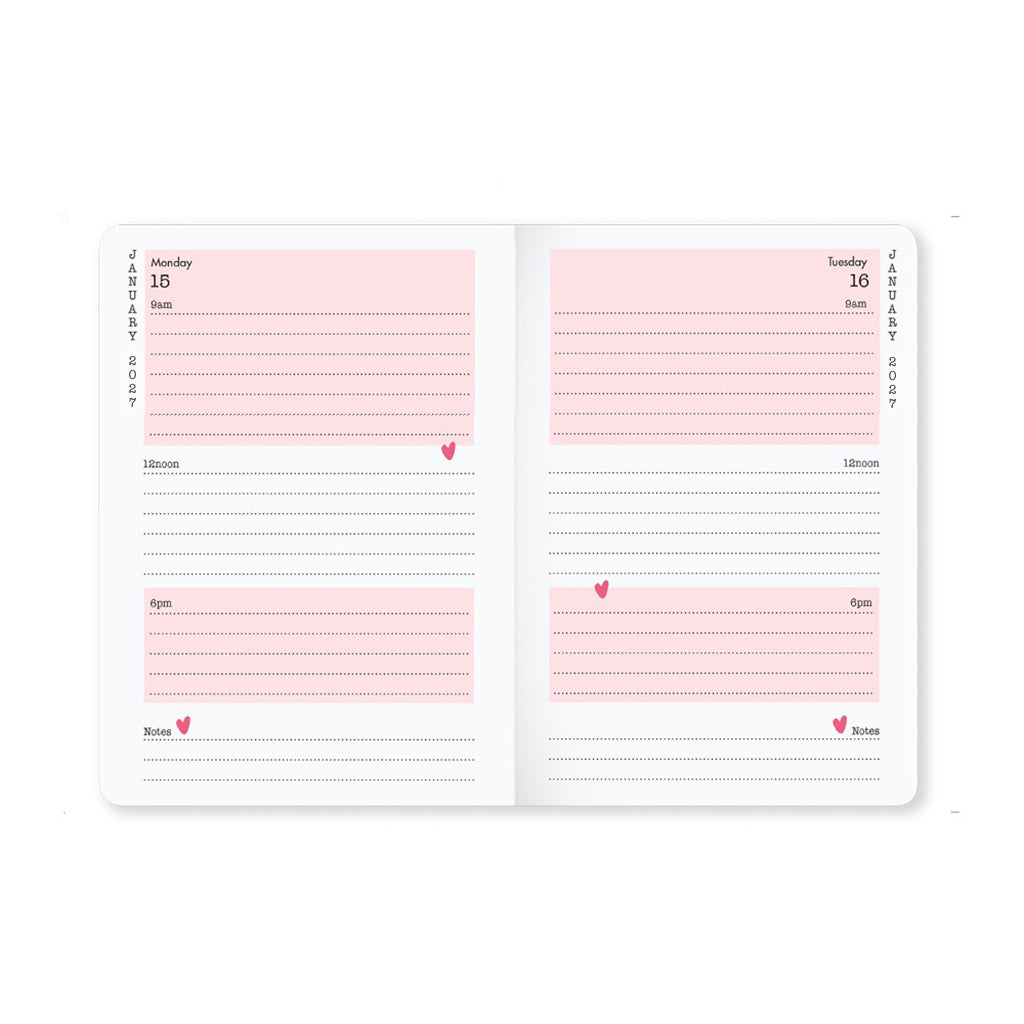 Matilda Moo | 2027 Diary - A6 Daily Planner | Day-to-Page