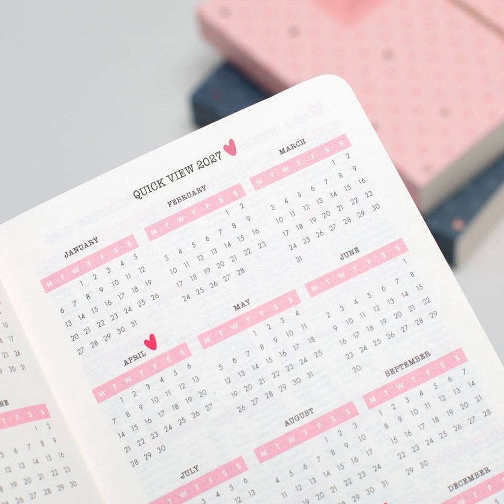 Matilda Moo | 2027 Diary - A6 Daily Planner | Day-to-Page