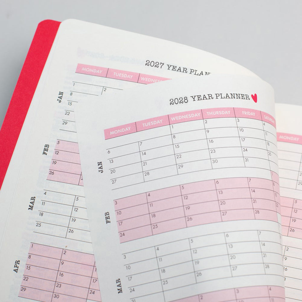 Matilda Moo | 2027 Diary - A6 Daily Planner | Day-to-Page