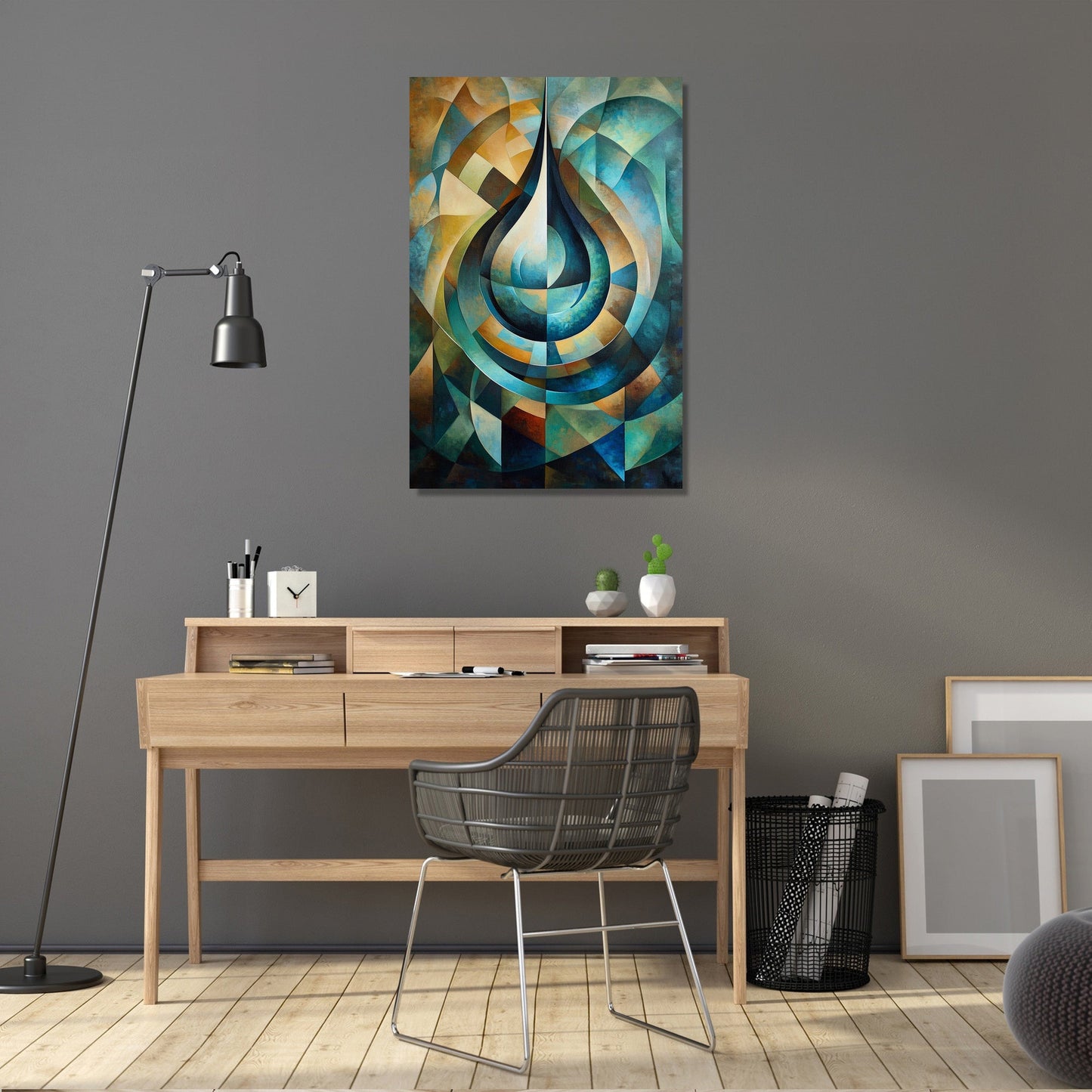 Harmony in Droplet Canvas