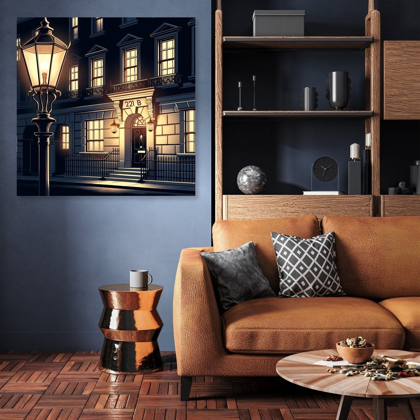 Baker Street Nocturne Canvas