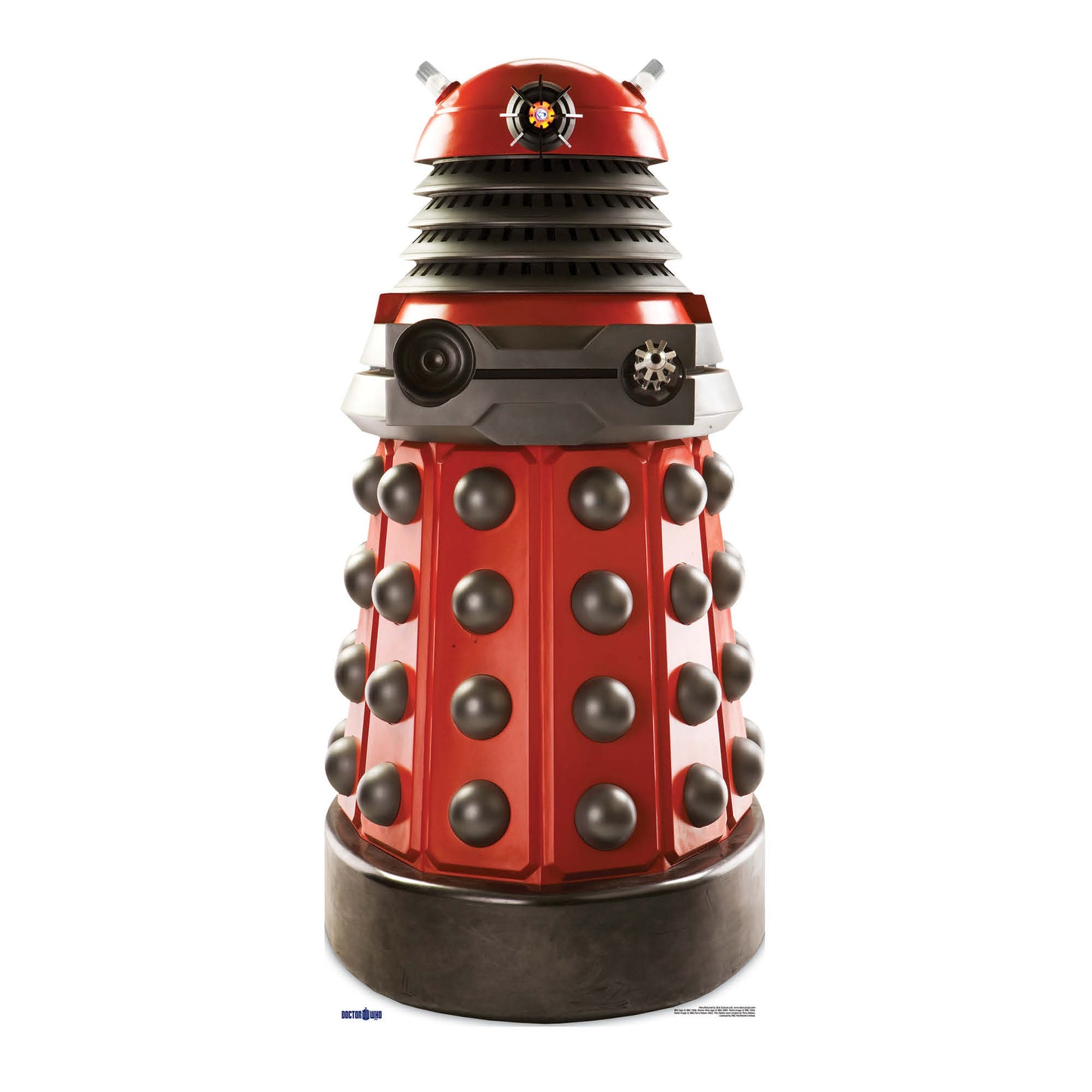 SC204 Dalek Drone Red Cardboard Cut Out Height 182cm
