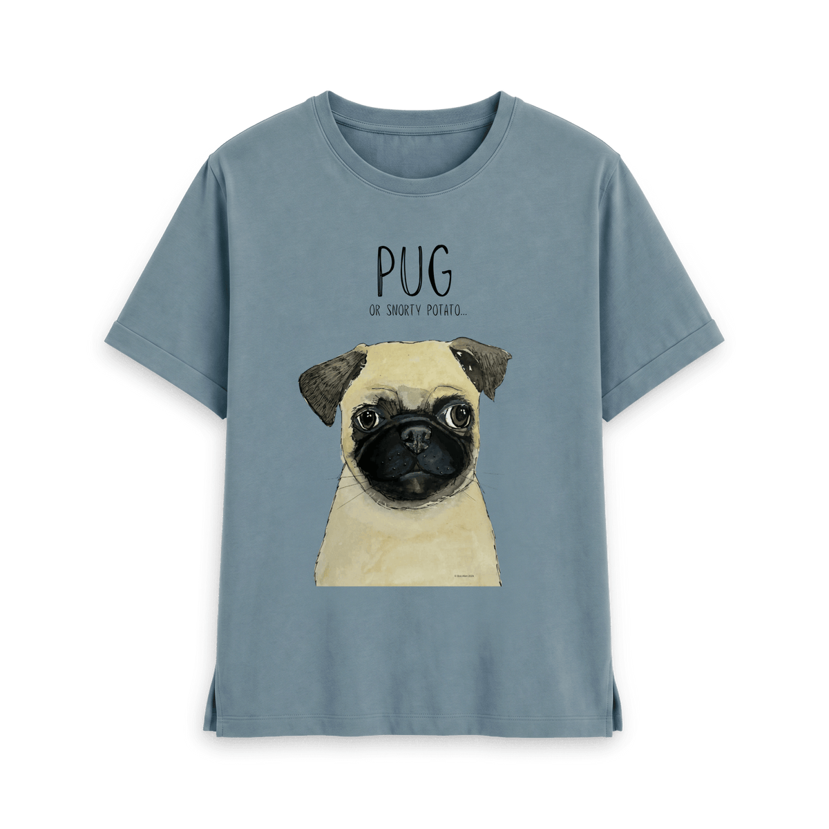 Pug Women's Relaxed Fit T Shirt