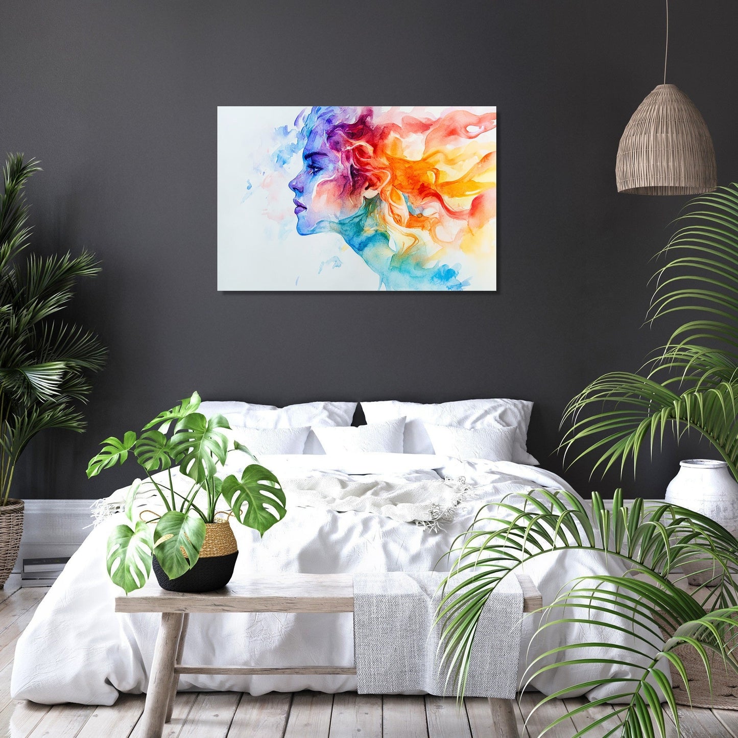 Echoing Vibrance Canvas