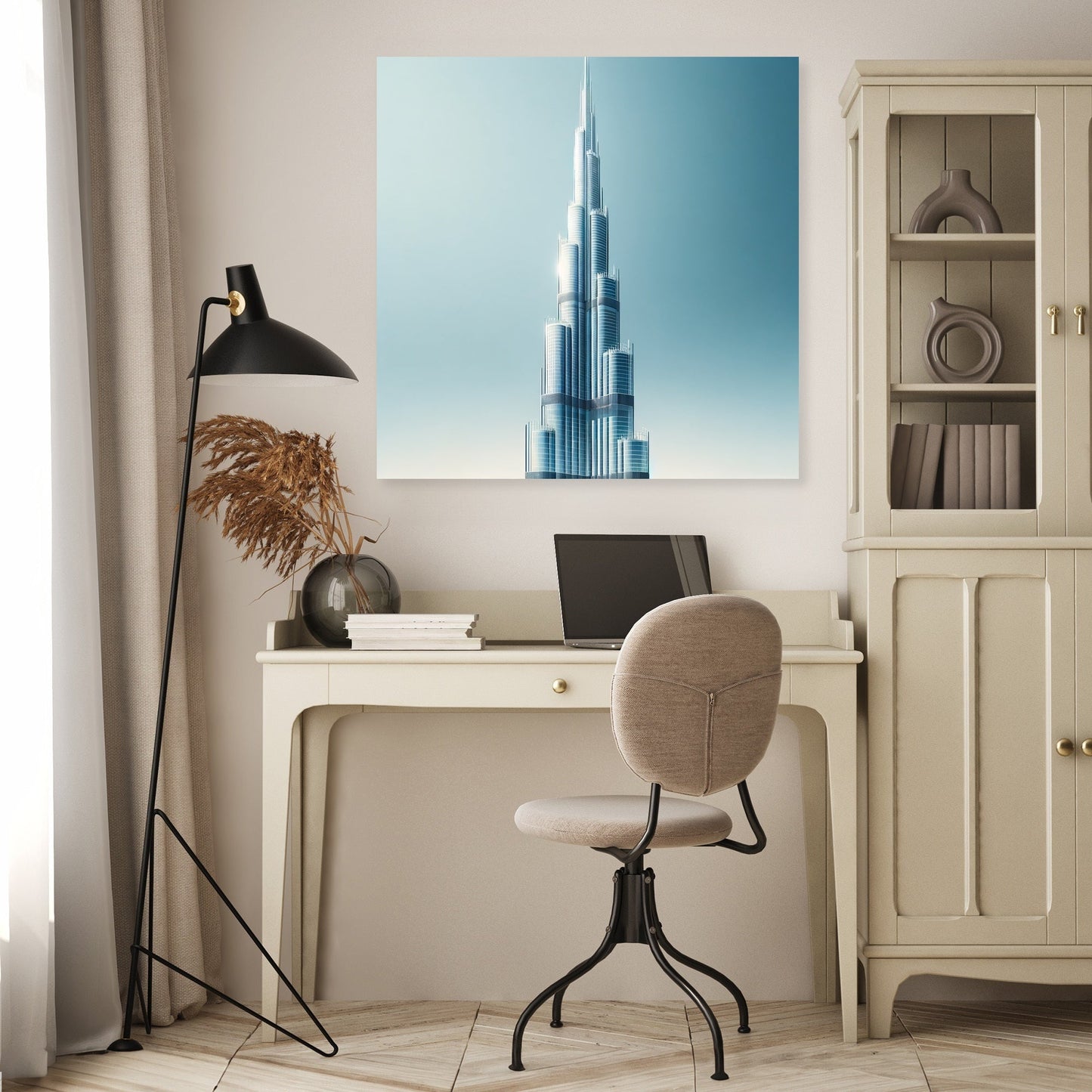 Modernist Majesty Canvas