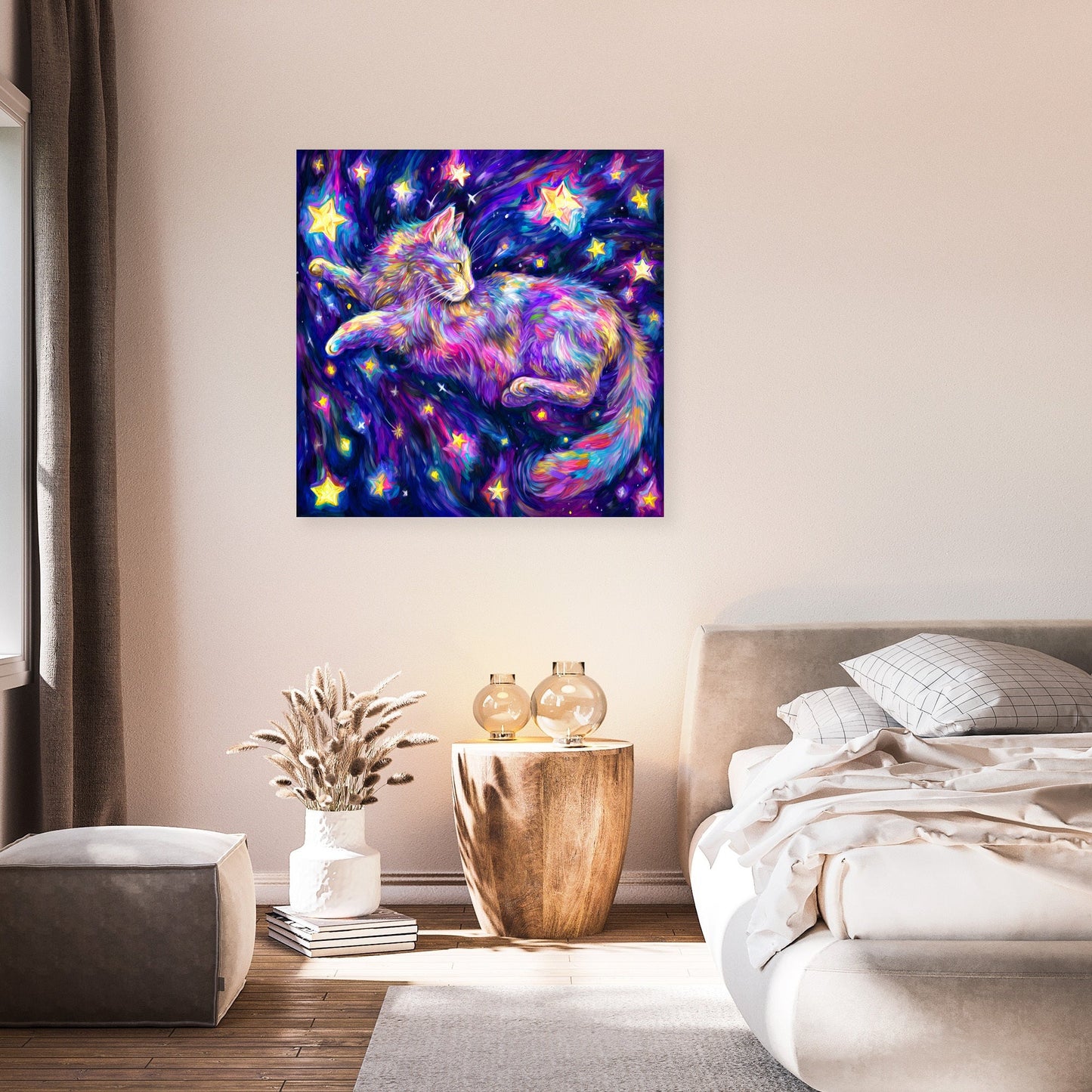 Cosmic Cat Canvas
