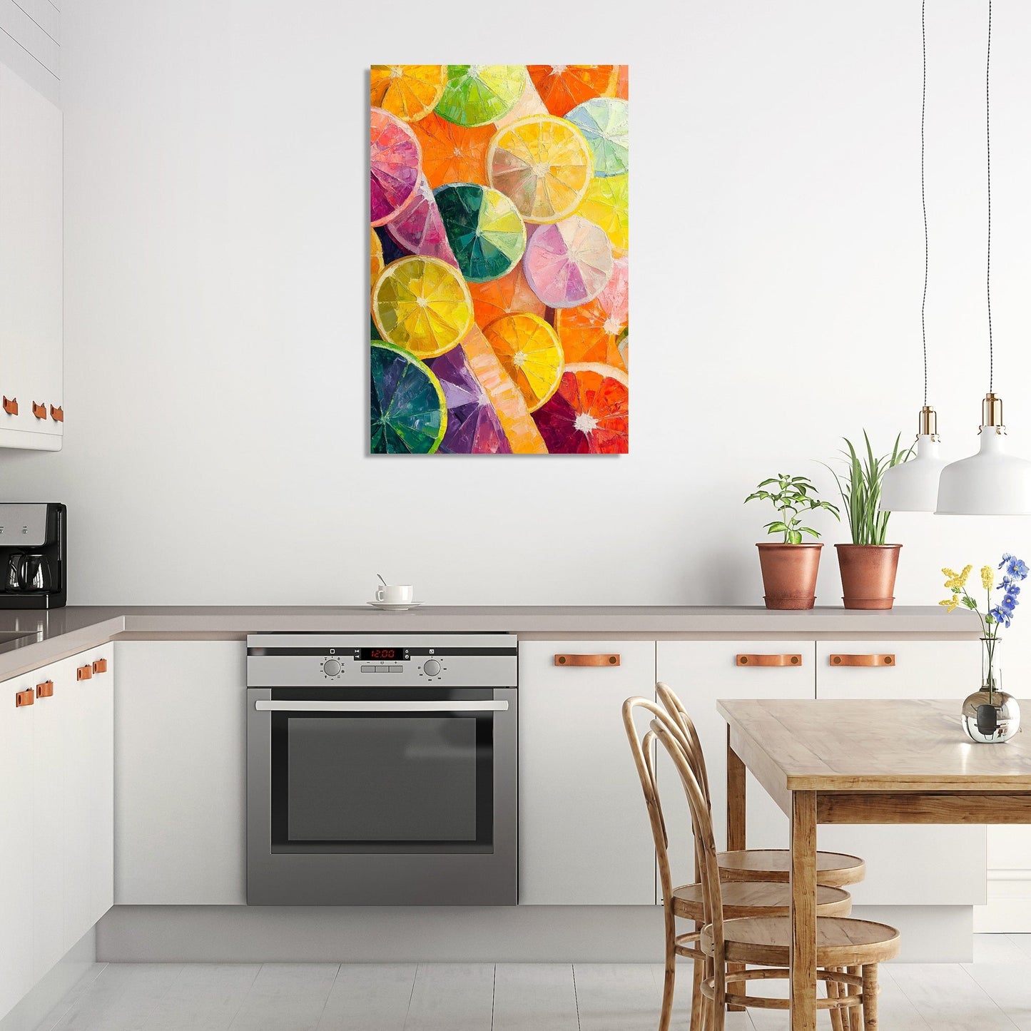 Zestful Radiance Canvas