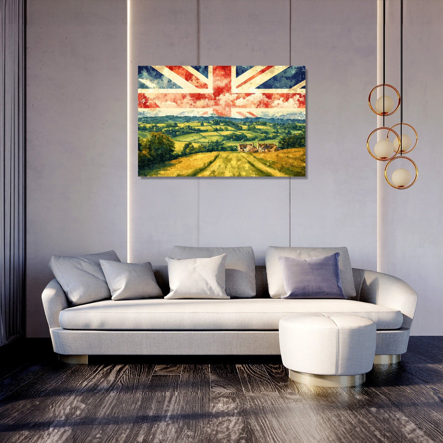 Union Jack Harmony Canvas