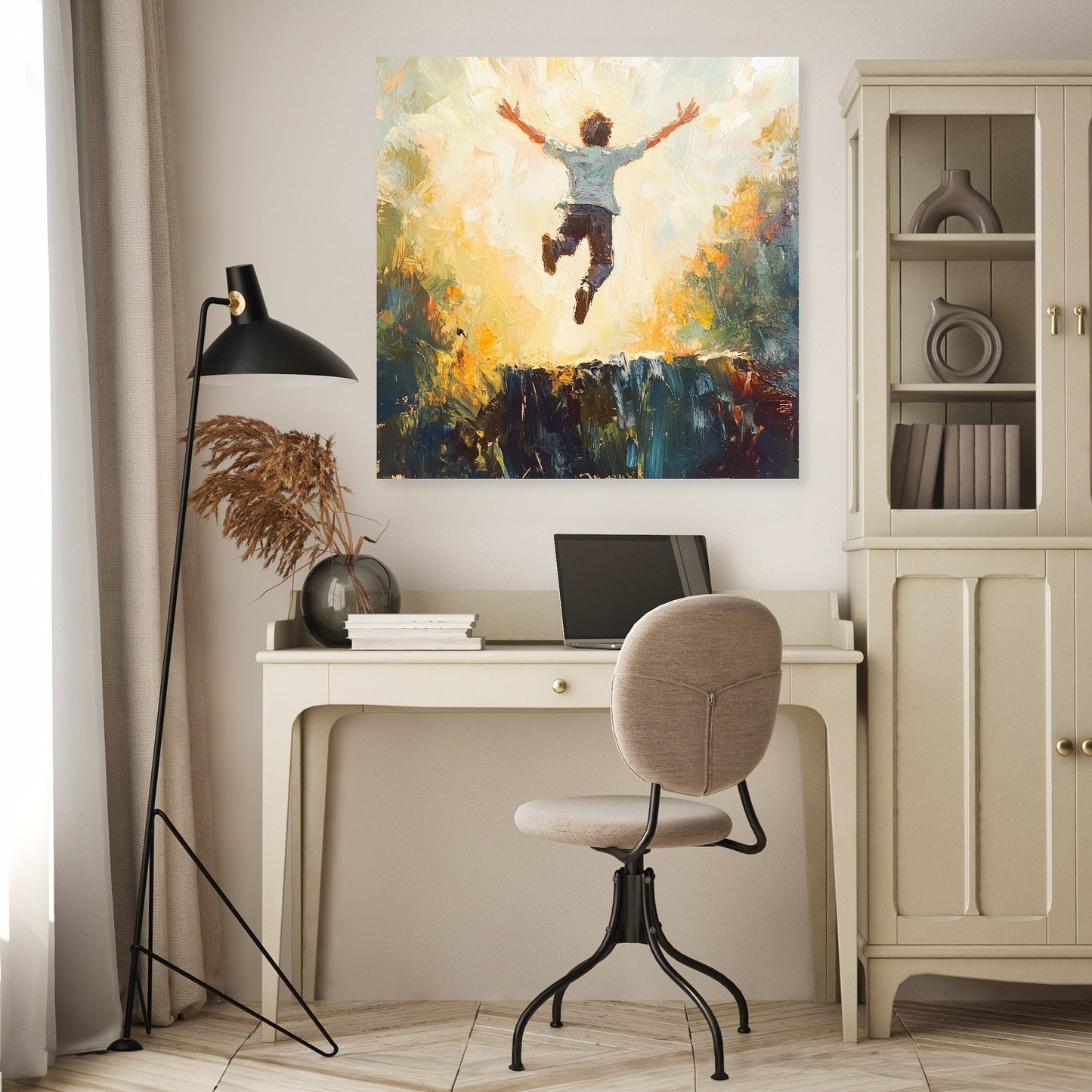 Leap of Triumph Canvas