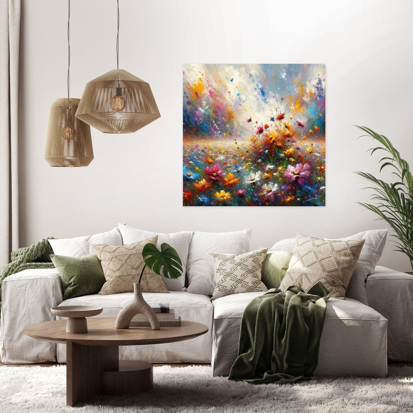 Wildflower Exuberance Canvas